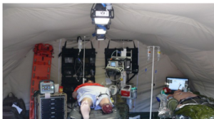 VIKING Lighting in field hospital